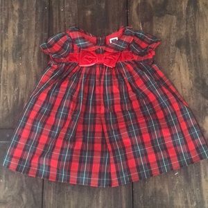 Janie and Jack holiday plaid dress
